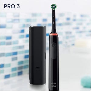 Braun Oral-B PRO 3 3500 elektromos fogkefe Cross Action fejjel + úti tok